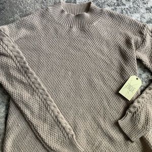 NWT cropped sweater